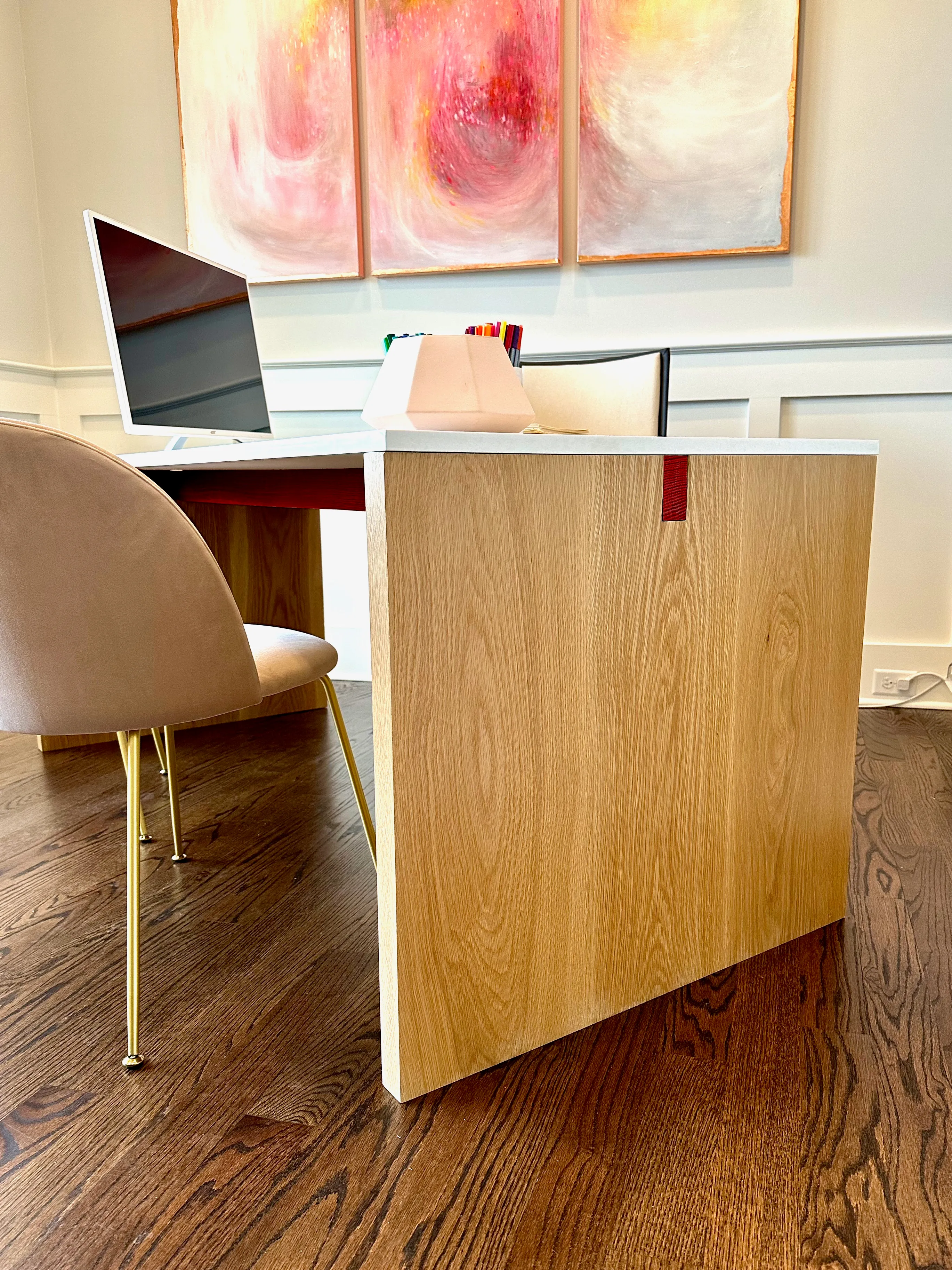 Planes and Beam Desk, detail view 5 of 8