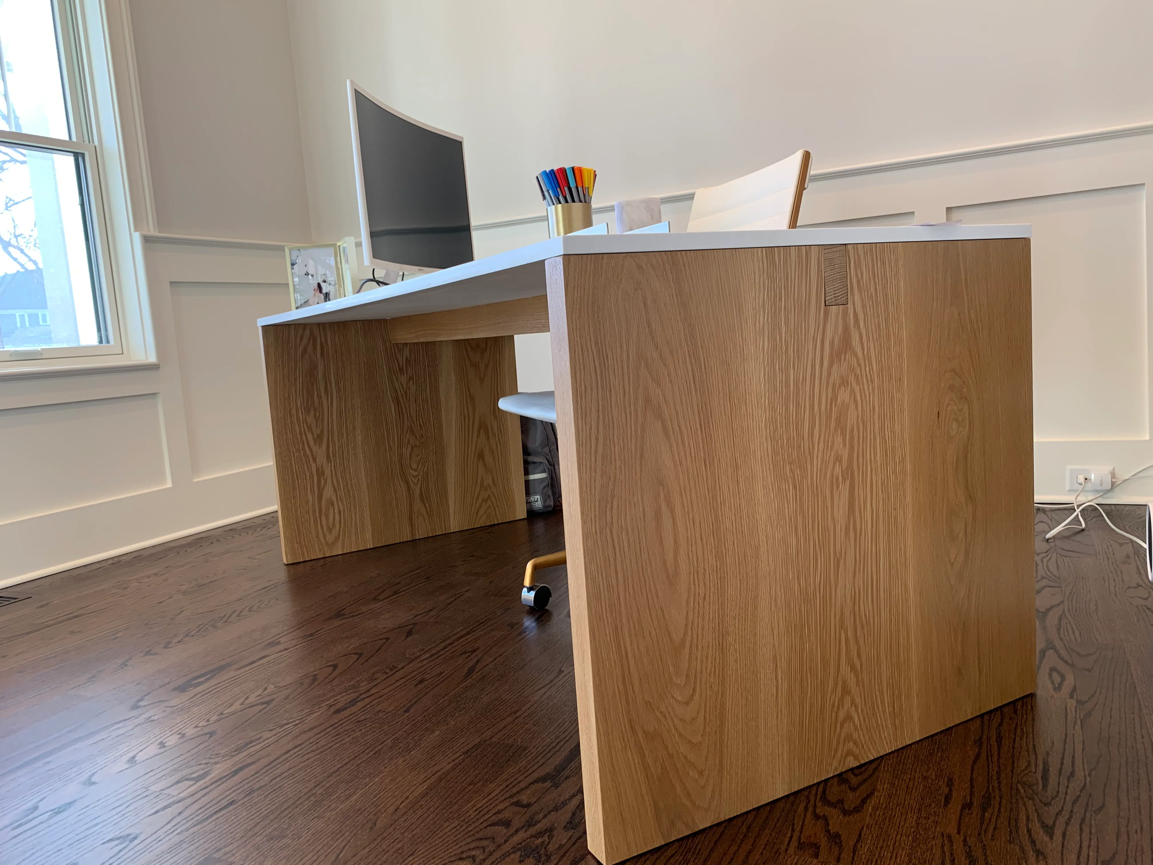 Planes and Beam Desk, detail view 3 of 8
